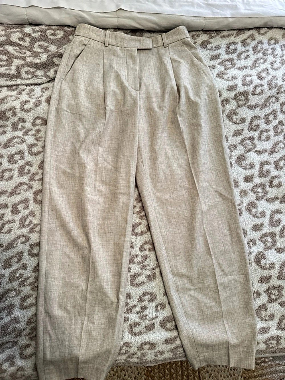 Abercrombie & Fitch A&F Sloane Tailored Wide Leg Pant Sloane Tailored Wide Leg